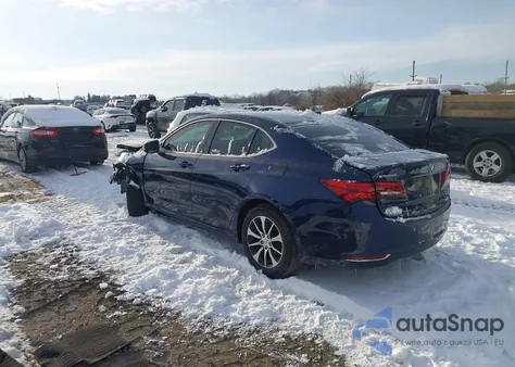 2017 Acura Tlx Technology Package z USA, uszkodzony, nr VIN 19UUB1F52HA001596